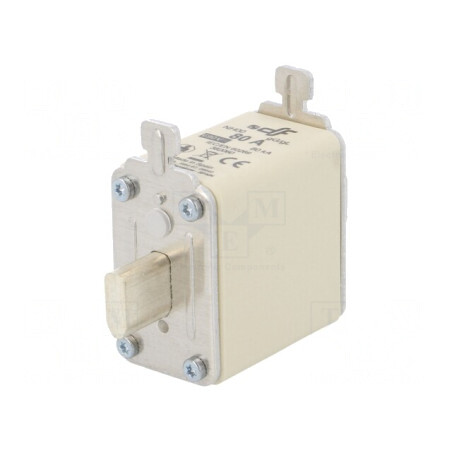 Siguranță industrială ceramică gG 80A 690VAC NH00 | Electronic-mag.ro | Componente Electronice