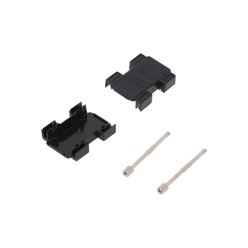 Carcasă pentru adaptor D-Sub 9pin/HD 15pin drept | Electronic-mag.ro | Componente Electronice