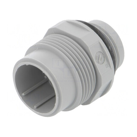 Conector DIN 43651 Soclu 7 PIN 10A | Electronic-mag.ro | Componente Electronice