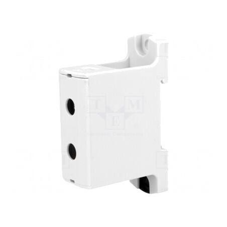 Conector Îmbinare Șine 6-95mm2 1 Pista 2 Borne Gri 25mm | Electronic-mag.ro | Componente Electronice