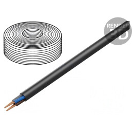 Cablu Electric Rotund Cupru 4G4mm2 Negru | Electronic-mag.ro | Componente Electronice