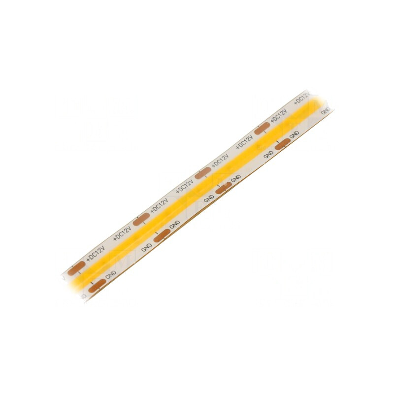 Bandă LED COB alb cald 12V IP65 10W/m pliabilă | Electronic-mag.ro | Componente Electronice