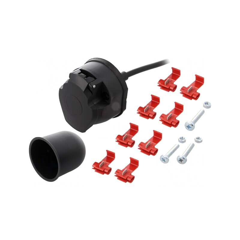 Automotive Soclu Montare Panou 7 PIN 1.5m | Electronic-mag.ro | Componente Electronice