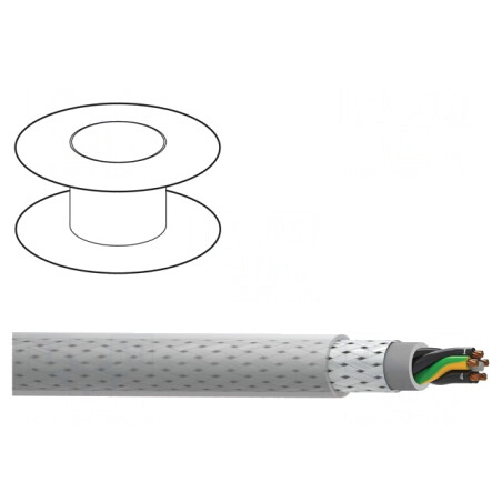 Cablu MACHFLEX 350SY PVC Transparent 12G1mm2 100m | Electronic-mag.ro | Componente Electronice