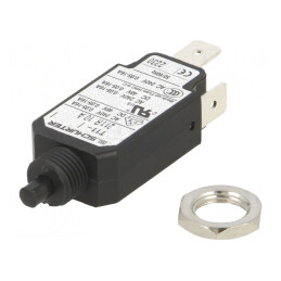 Întrerupător de Supracurent 10A SPST 240VAC 48VDC | Electronic-mag.ro | Componente Electronice