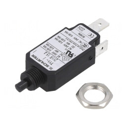 Întrerupător de Supracurent 240VAC 48VDC 15A SPST | Electronic-mag.ro | Componente Electronice