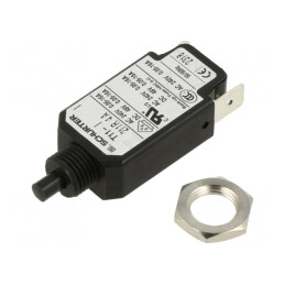 Întrerupător de Supracurent 240VAC 48VDC 4A SPST 1 Pol | Electronic-mag.ro | Componente Electronice