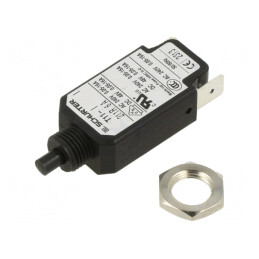 Întrerupător de Supracurent 240VAC 48VDC 6A SPST 1 Pol | Electronic-mag.ro | Componente Electronice