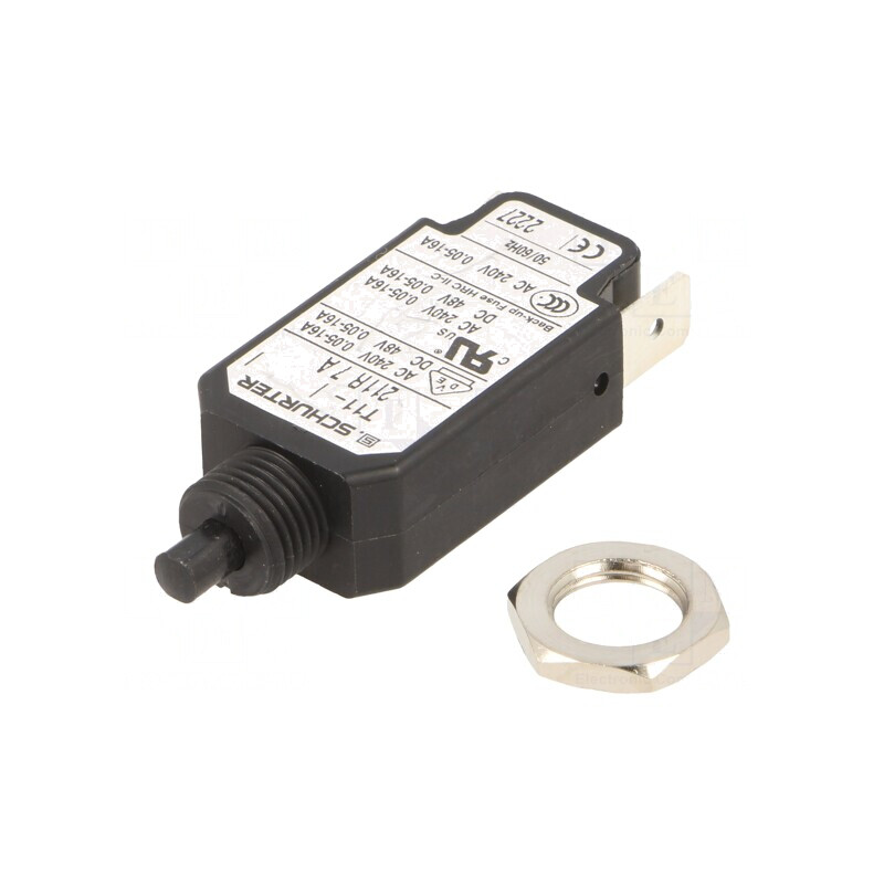 Întrerupător de Supracurent 240VAC 48VDC 7A SPST 1 Pol | Electronic-mag.ro | Componente Electronice Întrerupător de Supracurent 240VAC 48VDC 7A SPST 1 Pol | Electronic-mag.ro | Componente Electronice