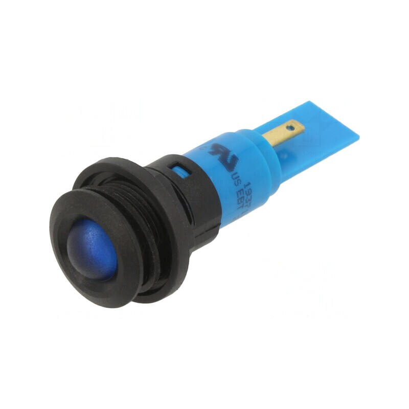 Lampă de control LED albastru Ø16mm 24V | Electronic-mag.ro | Componente Electronice