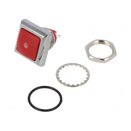 Comutator Acționat Prin Apăsare 2 Poz 0,5A 48VAC | Electronic-mag.ro | Componente Electronice