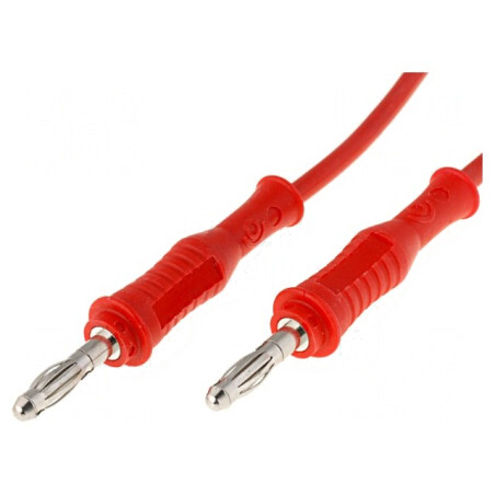 Cablu de măsurare 20A 1m roșu | Electronic-mag.ro | Componente Electronice