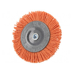Perie Disc 75mm Hexagonal 1/4" | Electronic-mag.ro | Componente Electronice