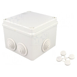 Cutie de Conexiuni perete 113x113x87mm | Electronic-mag.ro | Componente Electronice