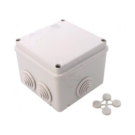 Cutie de Conexiuni pentru Perete 100x100x80mm | Electronic-mag.ro | Componente Electronice