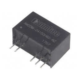 Convertor DC/DC 2W 21,6-26,4V la 15V/-15V | Electronic-mag.ro | Componente Electronice