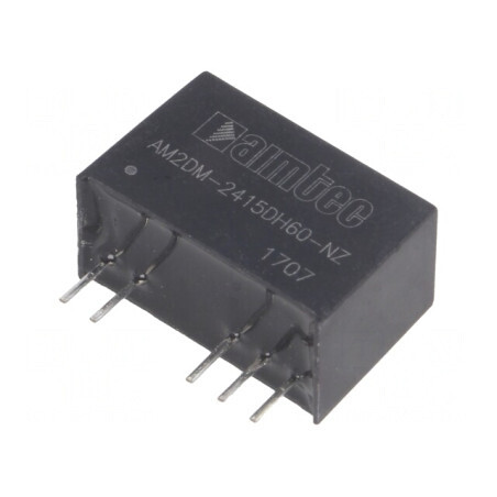 Convertor DC/DC 2W 21,6-26,4V la 15V/-15V | Electronic-mag.ro | Componente Electronice