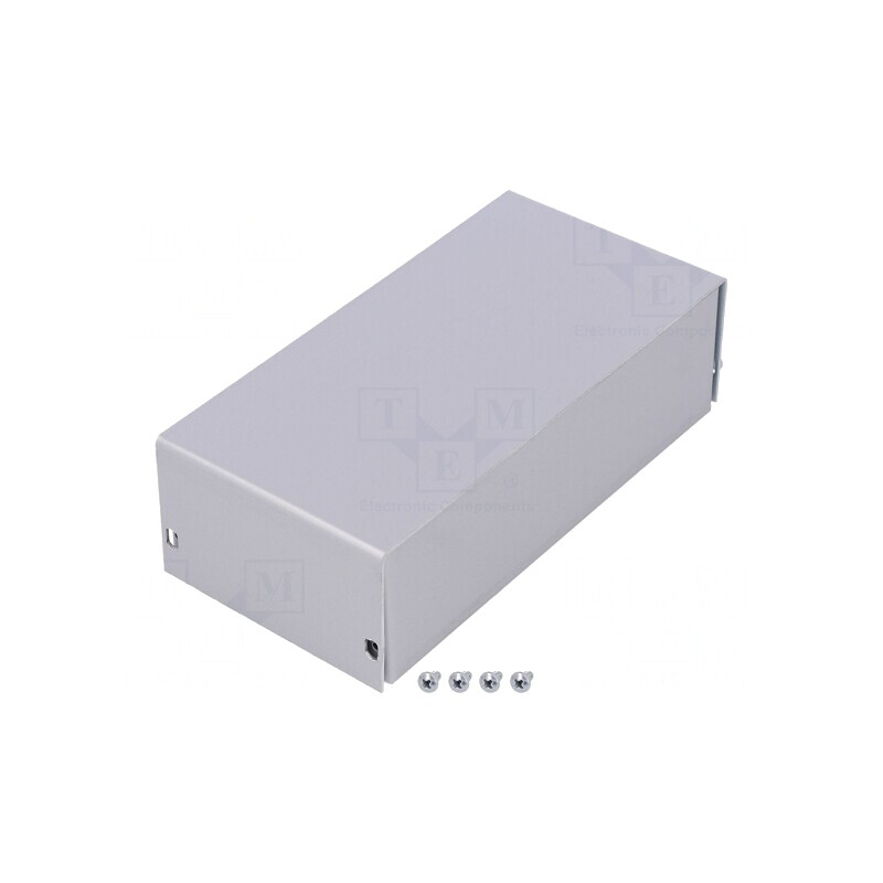 Carcasă Universală Aluminiu Gri 72x143x43mm | Electronic-mag.ro | Componente Electronice