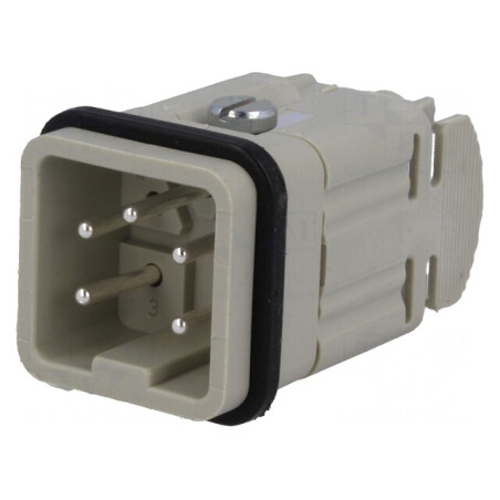 Conector HDC Inserturi Contact Tată 5 4 PE 10A | Electronic-mag.ro | Componente Electronice