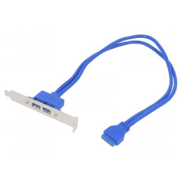 Adaptor IDE 20pin Mamă la USB 3.0 0,4m | Electronic-mag.ro | Componente Electronice