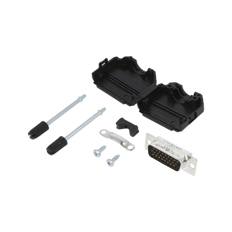 Conector D-Sub HD 26-Pin Tată Lipire Gold Flash 11,5mm | Electronic-mag.ro | Componente Electronice