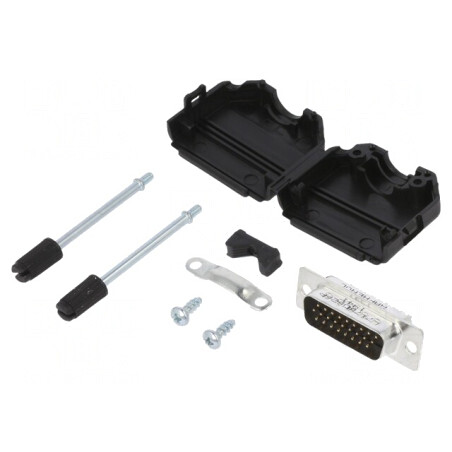 Conector D-Sub HD 26-Pin Tată Lipire Gold Flash 11,5mm | Electronic-mag.ro | Componente Electronice