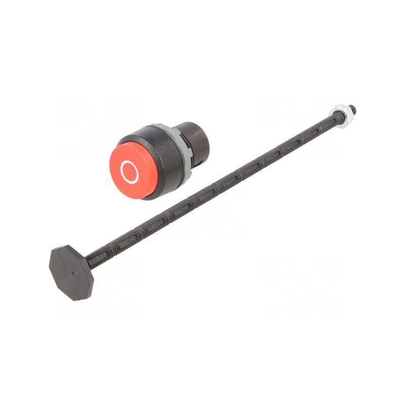 Comutator Acționat Prin Apăsare 22mm Roșu | Electronic-mag.ro | Componente Electronice