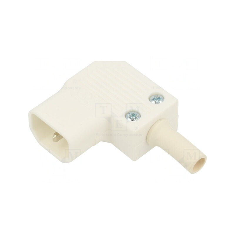 Conector Alimentare AC Mufă Tată C14 10A 250V pe Cablu | Electronic-mag.ro | Componente Electronice