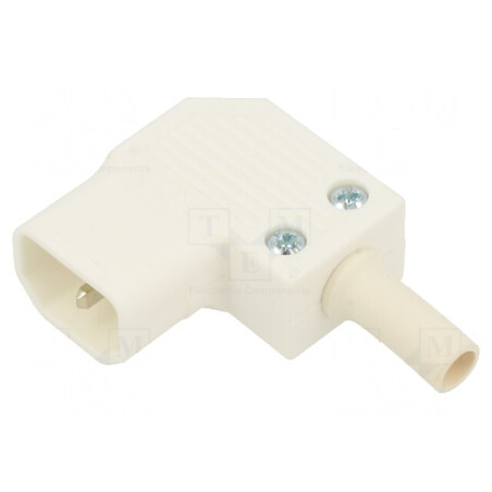 Conector Alimentare AC Mufă Tată C14 10A 250V pe Cablu | Electronic-mag.ro | Componente Electronice