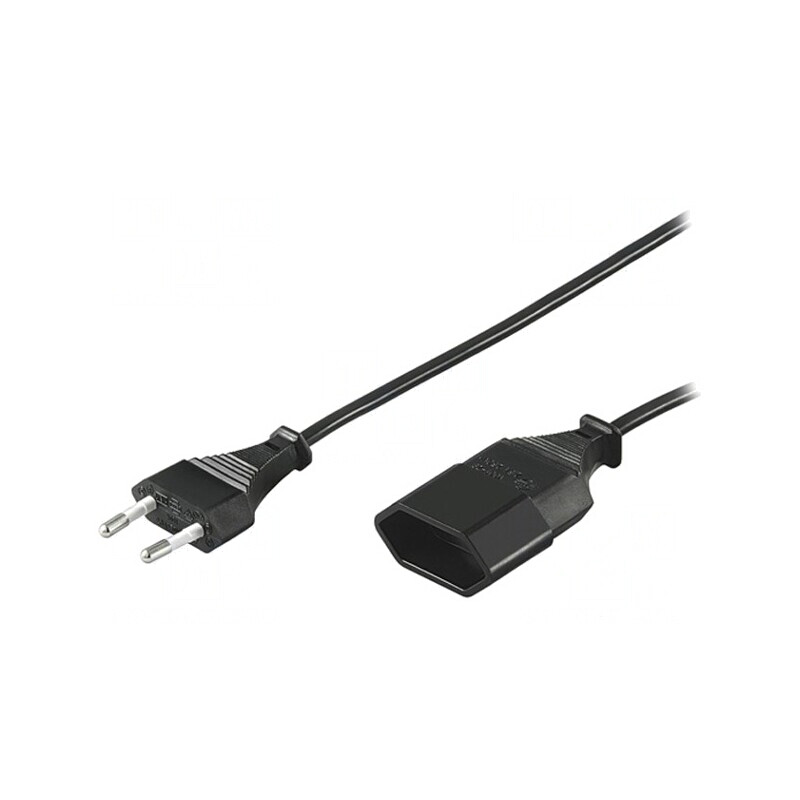 Prelungitor Alimentare Negru 5m 1 Priză | Electronic-mag.ro | Componente Electronice