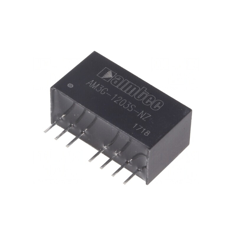 Convertor DC/DC 3W 9-18V la 3.3V 758mA SIP8 | Electronic-mag.ro | Componente Electronice