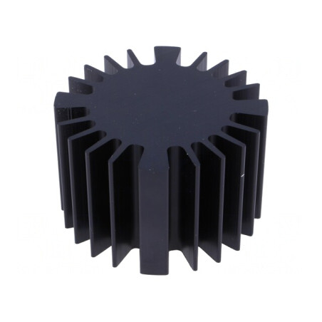Radiator LED Negru 60mm x 37,5mm | Electronic-mag.ro | Componente Electronice