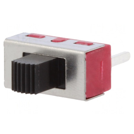 Comutator glisant 3 poziții ON-OFF-ON 6A 120VAC 28VDC | Electronic-mag.ro | Componente Electronice