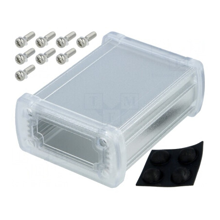 Carcasă Universală Aluminiu 68.7x89x35.2mm | Electronic-mag.ro | Componente Electronice