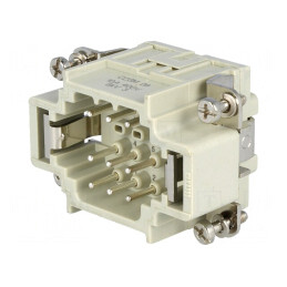 Conector HDC tată 9 pini 10A 400V | Electronic-mag.ro | Componente Electronice
