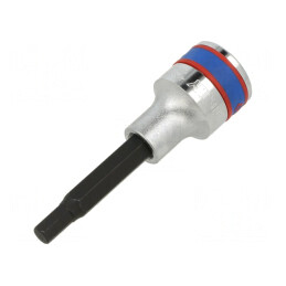 Cap Imbus Tubulară HEX 6mm 1/2 80mm Oțel Crom-Vanadium | Electronic-mag.ro | Componente Electronice