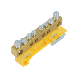 Regletă de Conexiuni 4mm2-16mm2, 6 Borne | Electronic-mag.ro | Componente Electronice
