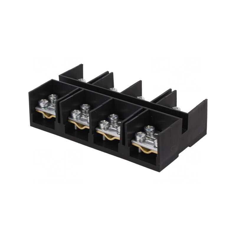 Regletă Conexiuni Terminal 35mm2 125A 4 Piste | Electronic-mag.ro | Componente Electronice