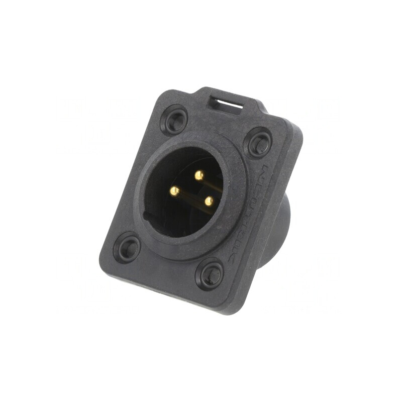 Soclu XLR 3 Pin Lipire Negru 6A | Electronic-mag.ro | Componente Electronice Soclu XLR 3 Pin Lipire Negru 6A | Electronic-mag.ro | Componente Electronice