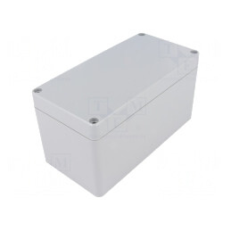 Carcasă universală ABS gri închis IP65 80x160x85mm | Electronic-mag.ro | Componente Electronice