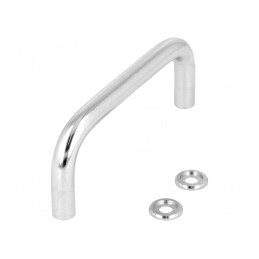 Manetă Oțel Cromat 43mm Fixare Șurub M5 | Electronic-mag.ro | Componente Electronice