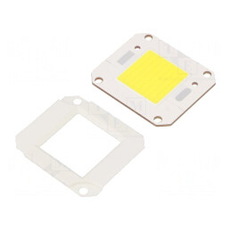 LED COB Alb Rece 120° 2450mA 8200-9400lm 46x40x2.2mm