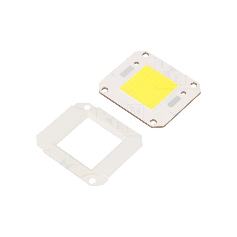 LED COB Alb Rece 120° 2450mA 8200-9400lm 46x40x2.2mm | Electronic-mag.ro | Componente Electronice