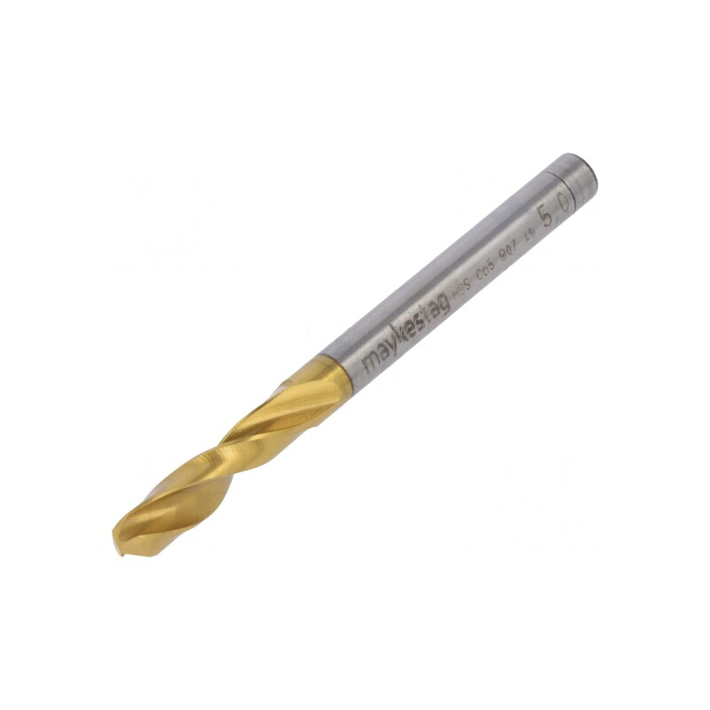 Burghiu Metal 5mm HSS-Co 62mm | Electronic-mag.ro | Componente Electronice