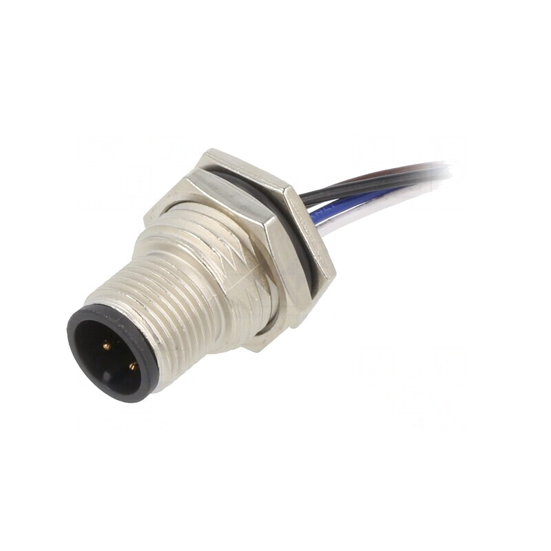 Conector Industrial M12 4 Pini | Electronic-mag.ro | Componente Electronice