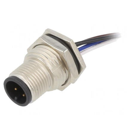 Conector Industrial M12 4 Pini | Electronic-mag.ro | Componente Electronice