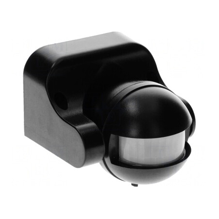 Senzor de Mișcare pentru Perete 230VAC IP44 12m 180° 1,2kW | Electronic-mag.ro | Componente Electronice