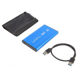 Carcasă hard discuri 2.5" SATA III USB 3.0 | Electronic-mag.ro | Componente Electronice