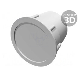 Piuliță cu manșon CPC 23 mm dreaptă | Electronic-mag.ro | Componente Electronice