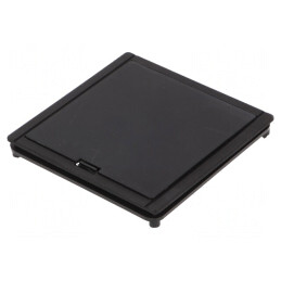 Compartiment Negru pentru Baterii 69mm x 68,5mm | Electronic-mag.ro | Componente Electronice